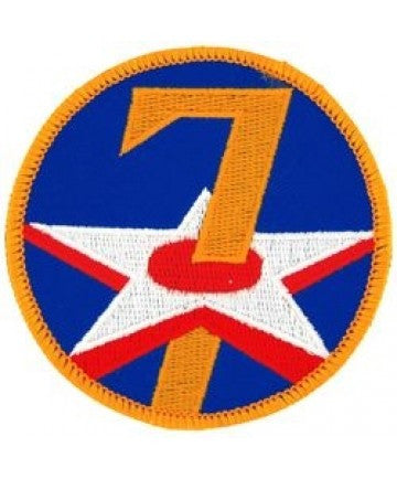 7th Air Force 3" Round Patch