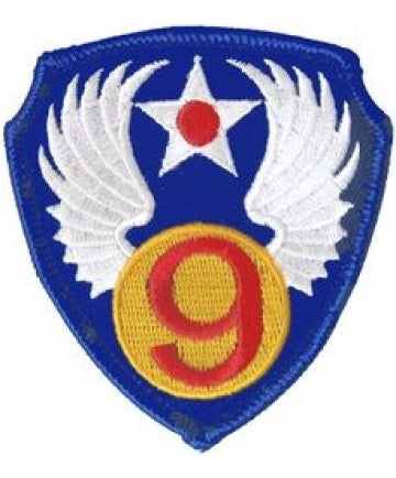 9th Air Force "3 inch patch