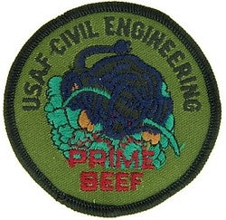 Air Force Civil Engineering Prime Beef Patch