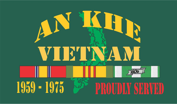 An Khe Vietnam Velcro Patch