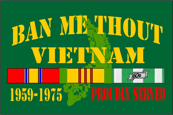 Ban Me Thout Vietnam Velcro Patch