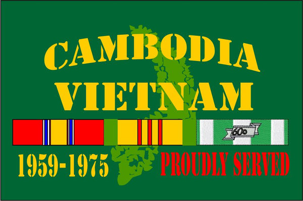 Cambodia  Veteran Velcro Patch