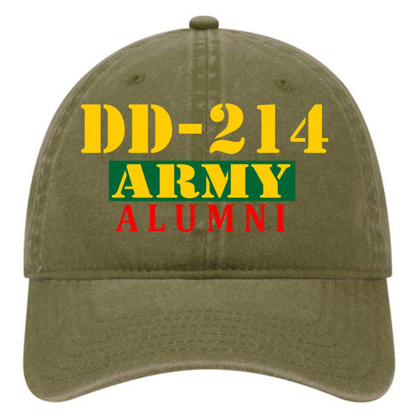 DD-214 Army Alumni in OD Green