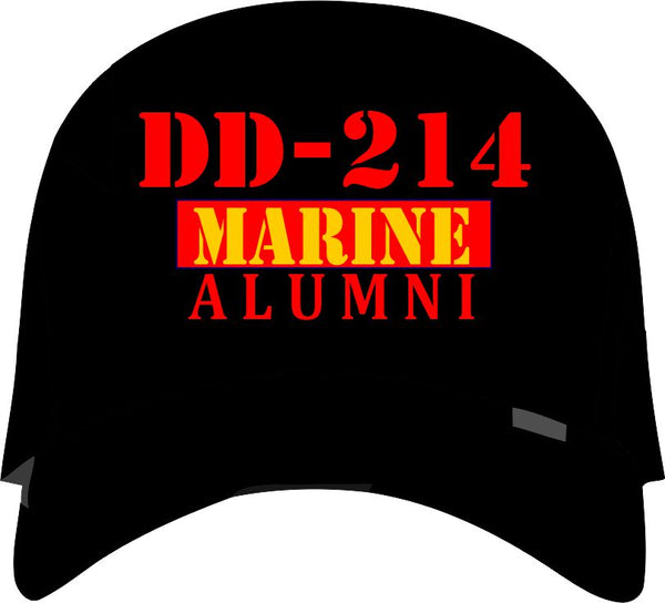 DD-214 Marine Alumni in Black