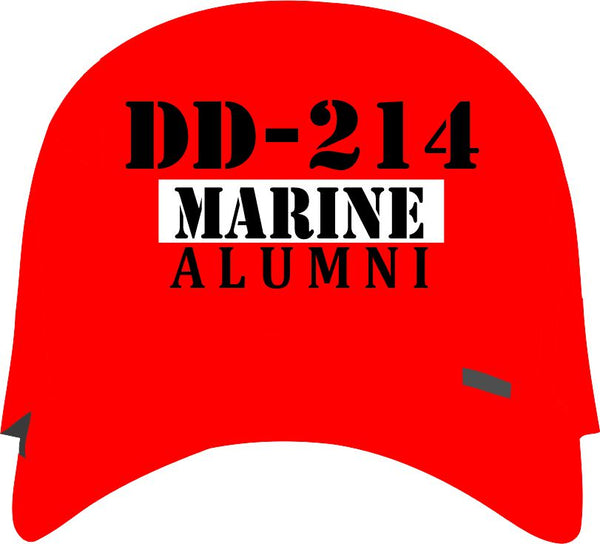 DD-214 Marine Alumni in Red