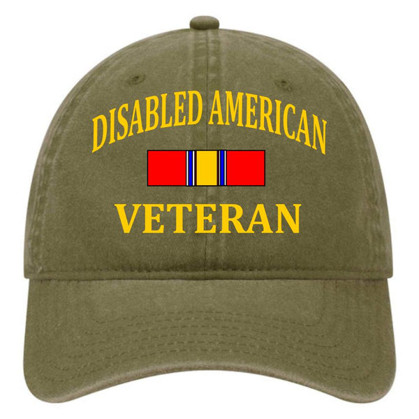 Disabled American Veteran OD Green