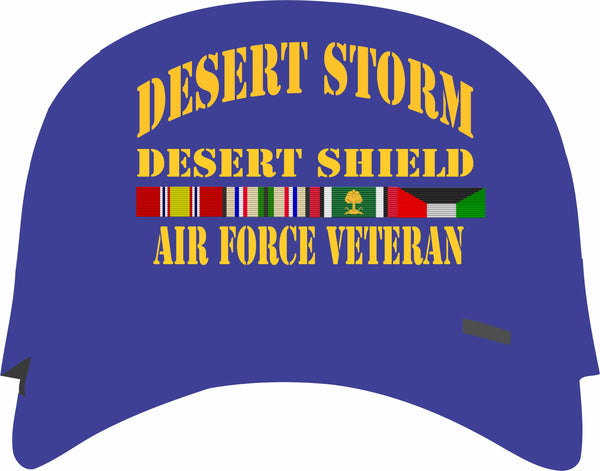 Desert Storm, Desert Shield Air Force Navy Blue Cap