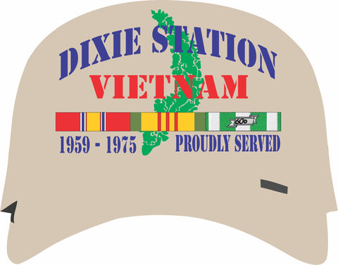 Dixie Station Vietnam Veteran Cap