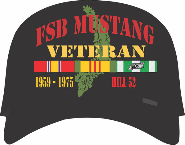Fire Support Base Mustang Vietnam Veteran Cap