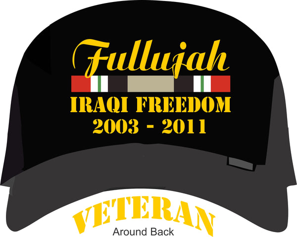 Iraqi FreedomVeteran -  Fullujah Cap