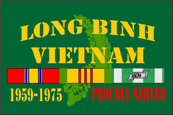 Long Binh Vietnam Velcro Patch