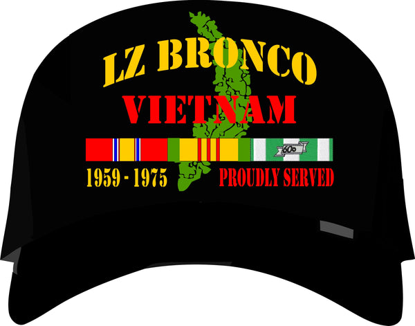 LZ Bronco Vietnam Veteran Cap
