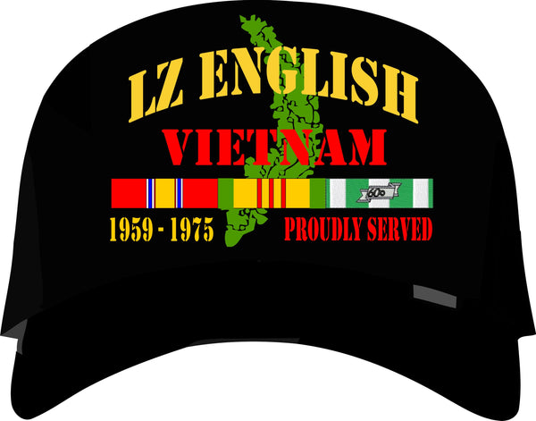 LZ English Vietnam Veteran Cap