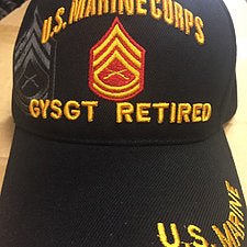 US Marine Corps Gunny Sgt Retired
