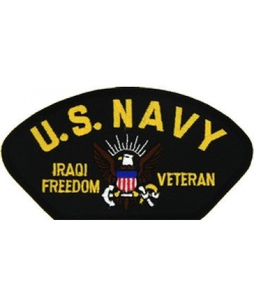 US Navy Iraqi Freedom Veteran Patch