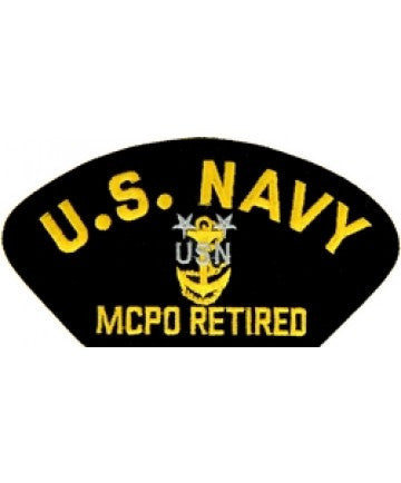 US Navy MCPO Retired Patch