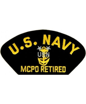 US Navy MCPO Retired Patch
