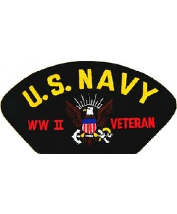 US Navy WWII Veteran Patch