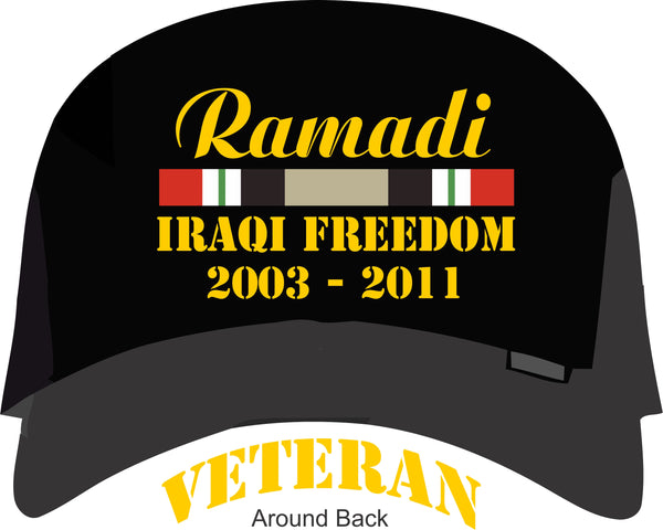 Iraqi Freedom Veteran - Ramadi Cap