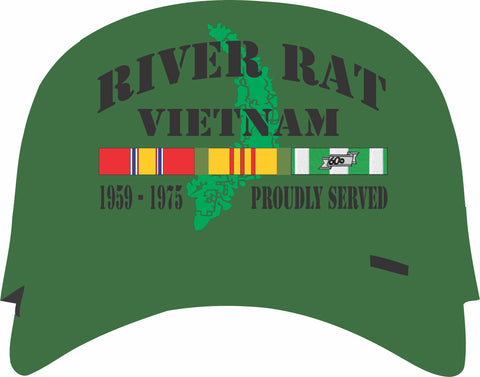 River Rat Vietnam Veteran Cap