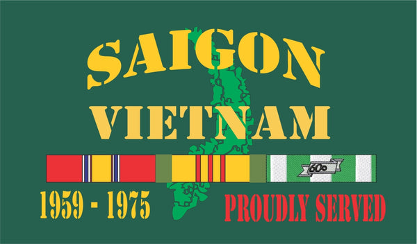 Saigon Vietnam Velcro Patch