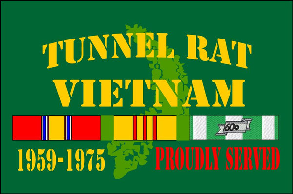 Tunnel Rat Vietnam Velcro Patch