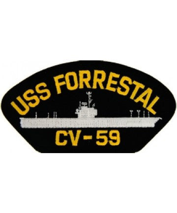 USS Forrestal CV-59 Patch