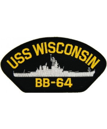 USS Wisconsin BB-64 Patch