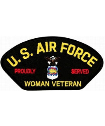 Air Force Woman Veteran Proudly Served