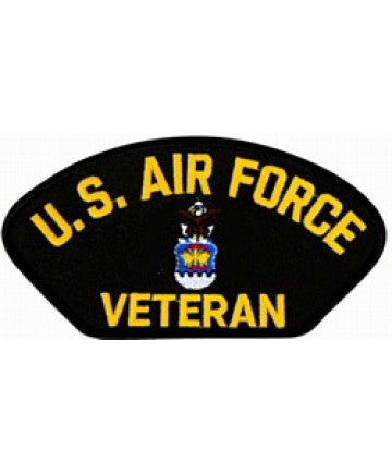 Air Force Veteran Hat Patch