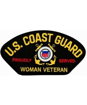 US Coast Guard Woman Veteran Proudly Served
