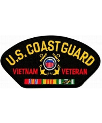 US Coast Guard Vietnam Veteran with ribbons