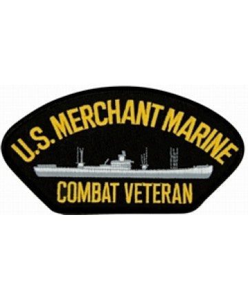 US Merchant Marine Combat Veteran Patch