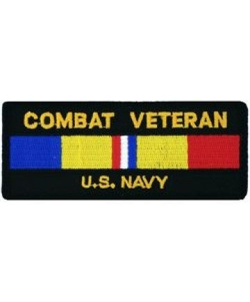 USA Navy Combat Veteran Patch