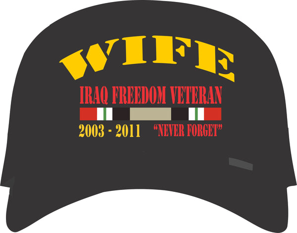 Wife of Iraqi Freedom Veteran Cap