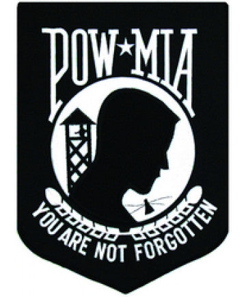 POW/MIA You Are Not Forgotten Back Patch (6 x 7)