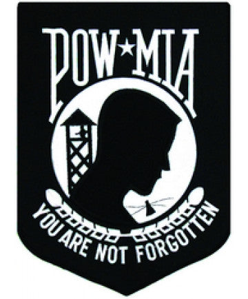 POW/MIA You Are Not Forgotten Back Patch (6 x 7)