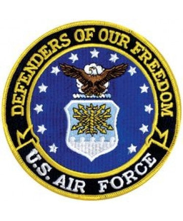 US Air Force Defenders of Our Freedom Back Patch - (5 inch)