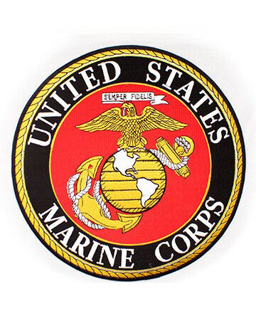 US Marine Corps Insignia Rocker Back Patch (10 inch)