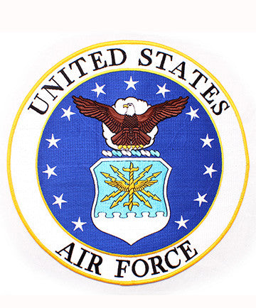 United States Air Force Back Patch (10 ")